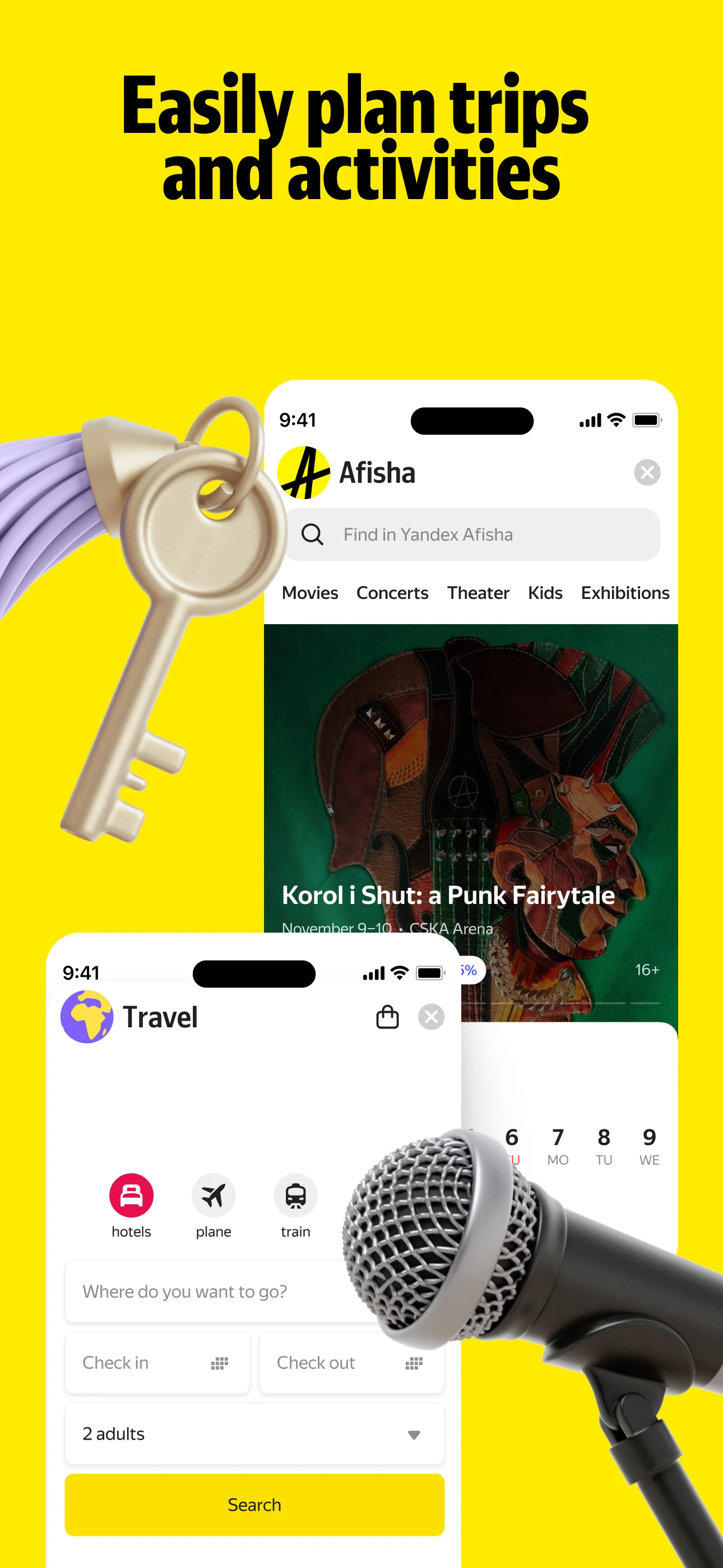 Yandex Go: Taxi Food Delivery screenshot